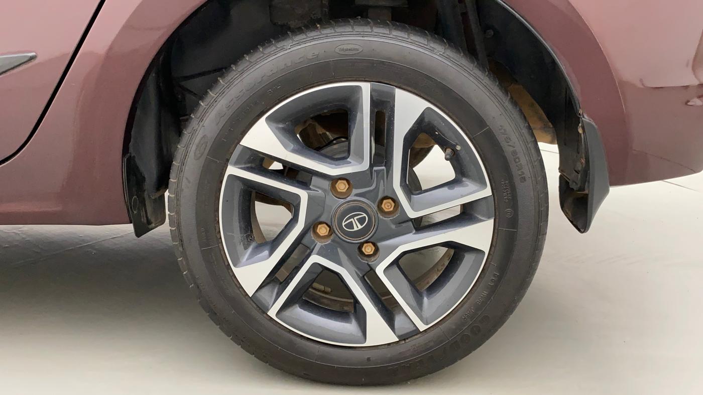 2021 Tata TIGOR XZA PLUS PETROL, Petrol, Automatic, 11,058 km, Left Rear Wheel