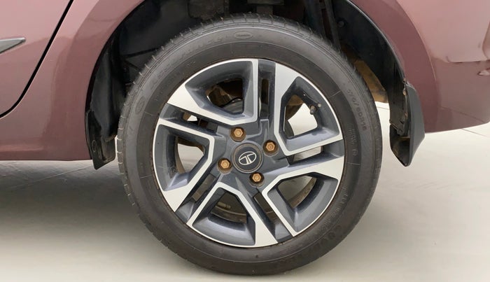 2021 Tata TIGOR XZA PLUS PETROL, Petrol, Automatic, 11,058 km, Left Rear Wheel