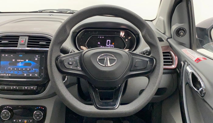 2021 Tata TIGOR XZA PLUS PETROL, Petrol, Automatic, 11,058 km, Steering Wheel Close Up