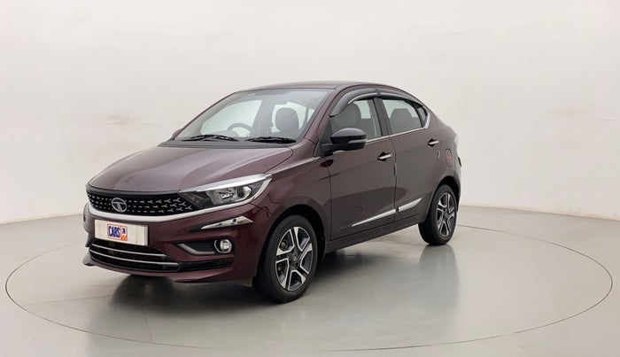 2021 Tata TIGOR XZA PLUS PETROL, Petrol, Automatic, 11,058 km, Left Front Diagonal