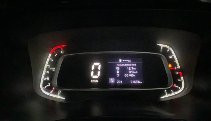 2021 KIA SONET HTK PLUS 1.0 IMT, Petrol, Manual, 91,610 km, Odometer Image