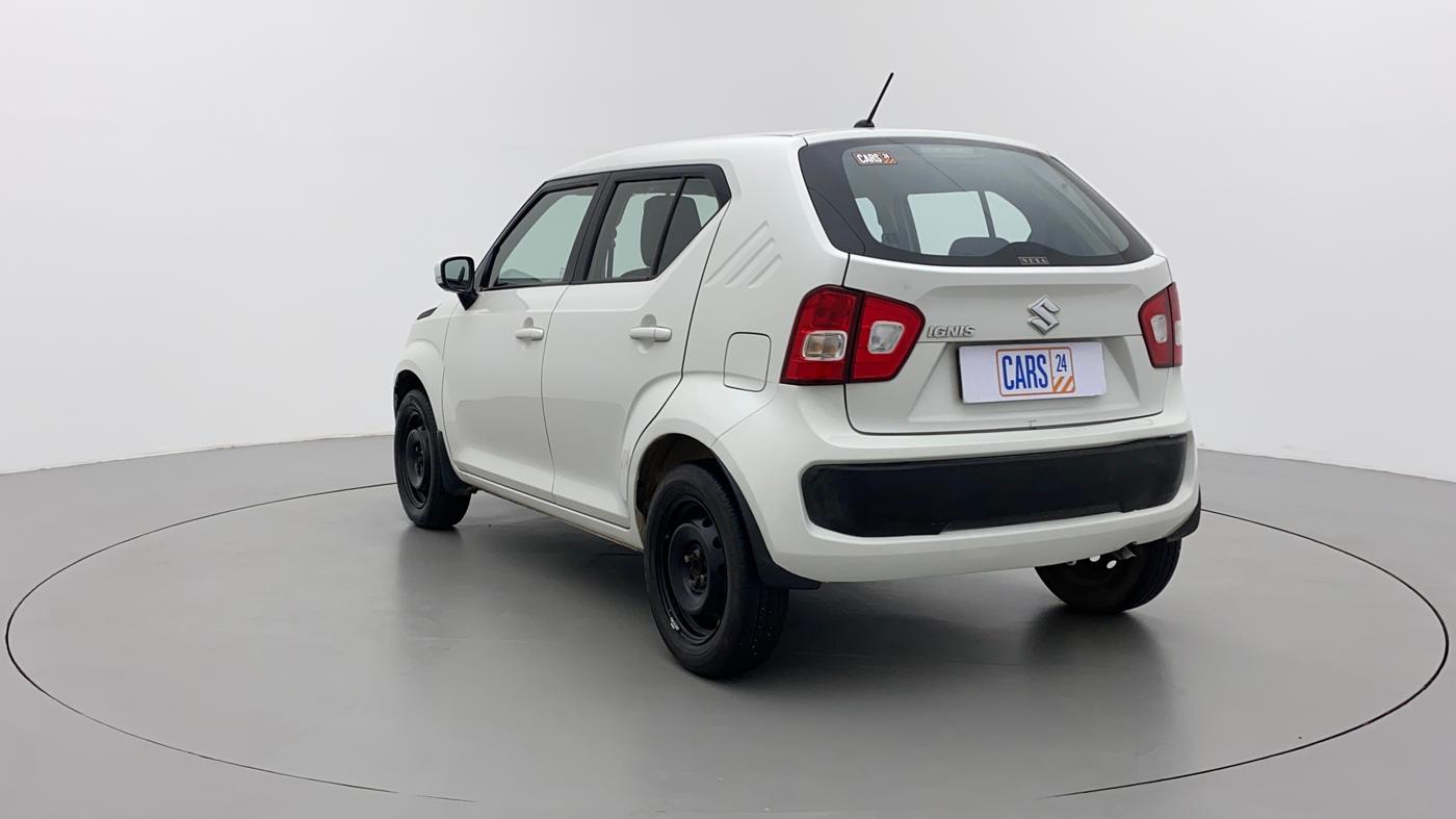 2018 Maruti IGNIS DELTA 1.2 AMT, Petrol, Automatic, 36,771 km, Left Back Diagonal