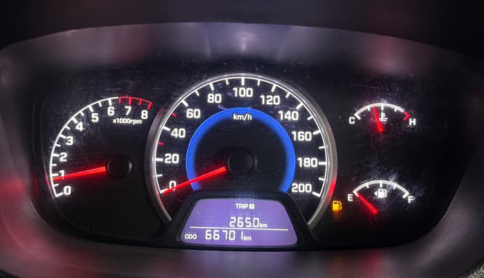 2017 Hyundai Grand i10 MAGNA 1.2 KAPPA VTVT, Petrol, Manual, 66,686 km, Odometer Image