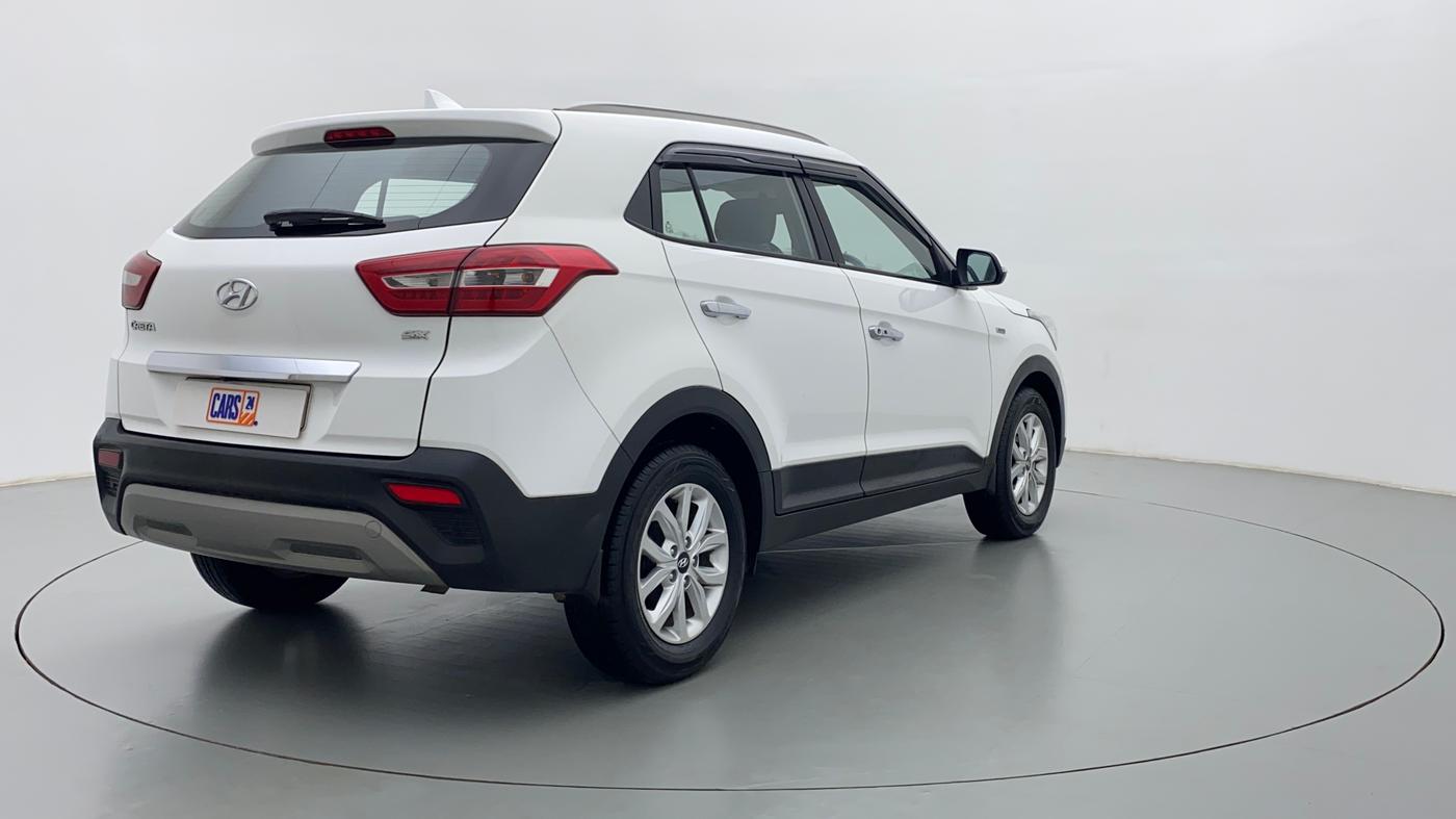 2020 Hyundai Creta 1.6 SX AT CRDI, Diesel, Automatic, 25,710 km, Right Back Diagonal