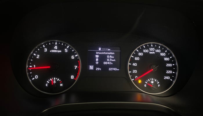 2021 KIA SELTOS HTK PLUS 1.5 IMT, Petrol, Manual, 22,742 km, Odometer Image