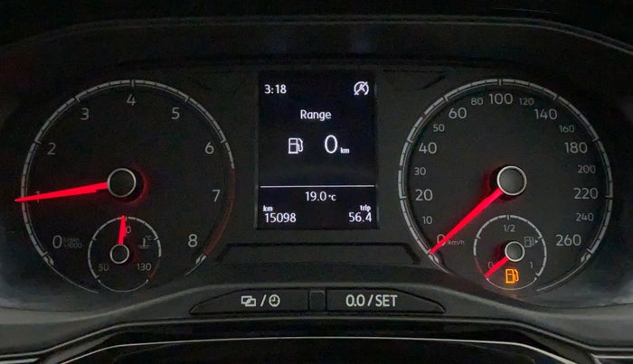2022 Volkswagen VIRTUS HIGHLINE TSI 1.0 MT, Petrol, Manual, 15,668 km, Odometer Image