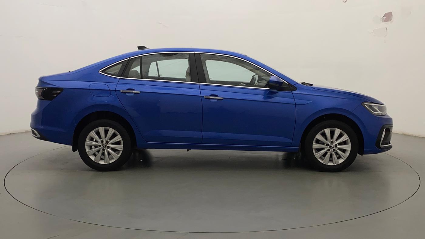 2022 Volkswagen VIRTUS HIGHLINE TSI 1.0 MT, Petrol, Manual, 15,668 km, Right Side