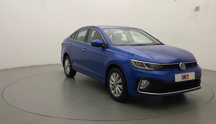 2022 Volkswagen VIRTUS HIGHLINE TSI 1.0 MT, Petrol, Manual, 15,668 km, Right Front Diagonal