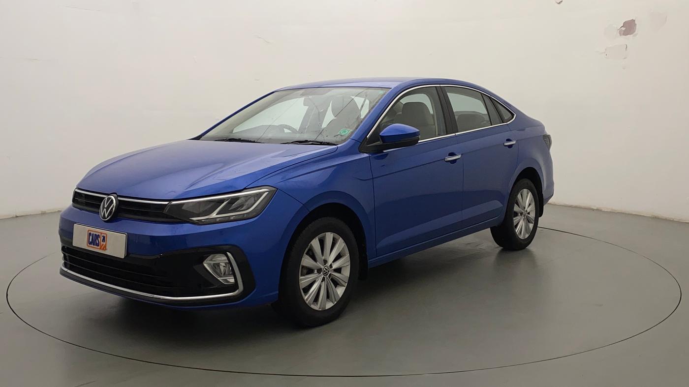 2022 Volkswagen VIRTUS HIGHLINE TSI 1.0 MT, Petrol, Manual, 15,668 km, Left Front Diagonal