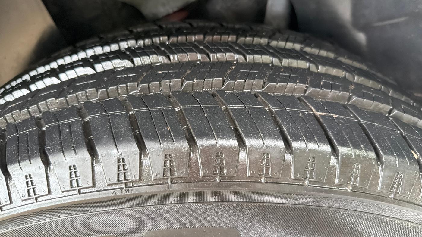 2023 Tata Harrier XT PLUS 2.0L KRYOTEC, Diesel, Manual, 59,702 km, Right Rear Tyre Tread