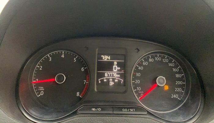 2017 Volkswagen Polo HIGHLINE1.2L, Petrol, Manual, 67,745 km, Odometer Image