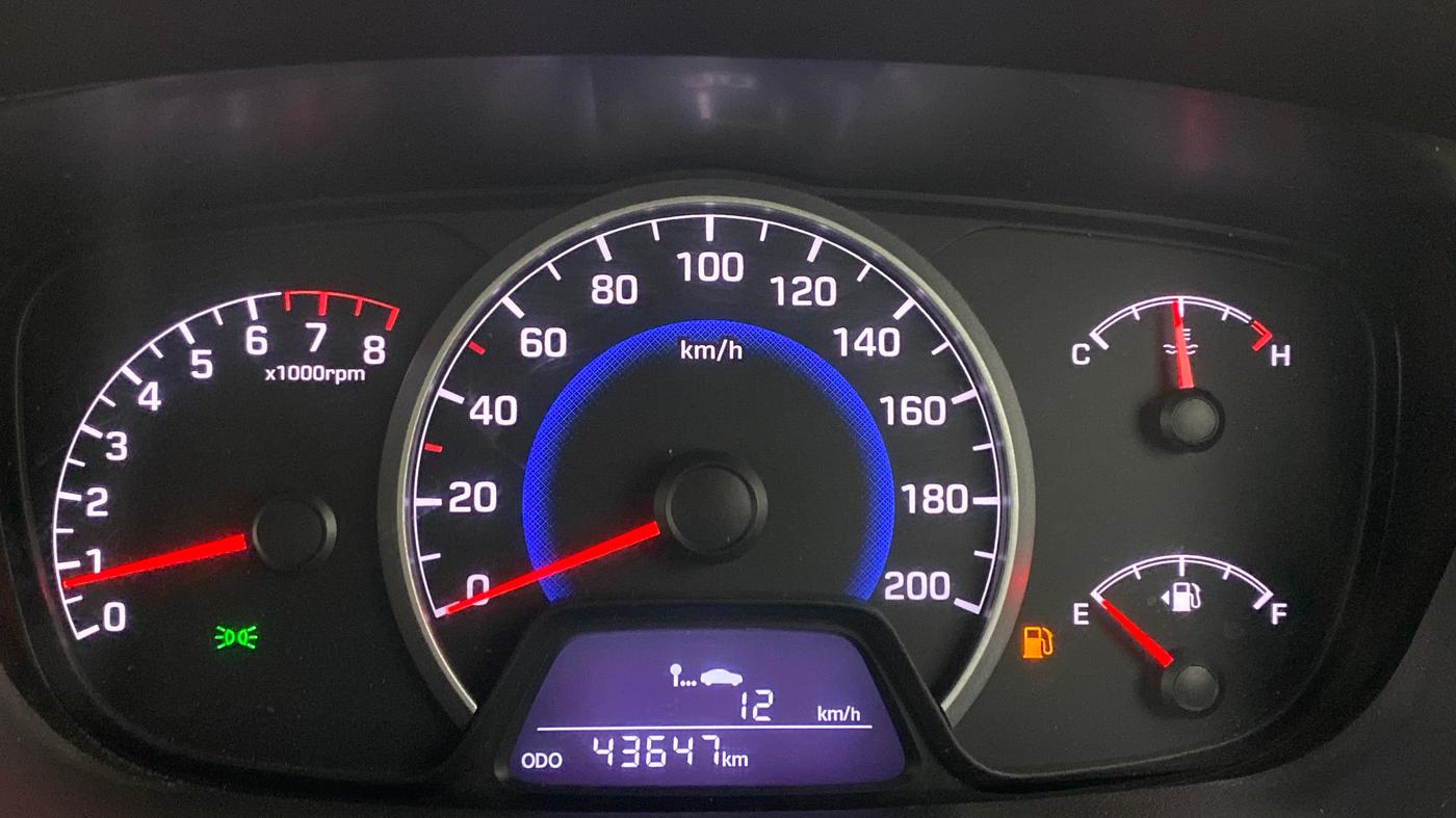2016 Hyundai Grand i10 SPORTZ 1.2 KAPPA VTVT, Petrol, Manual, 43,675 km, Odometer Image