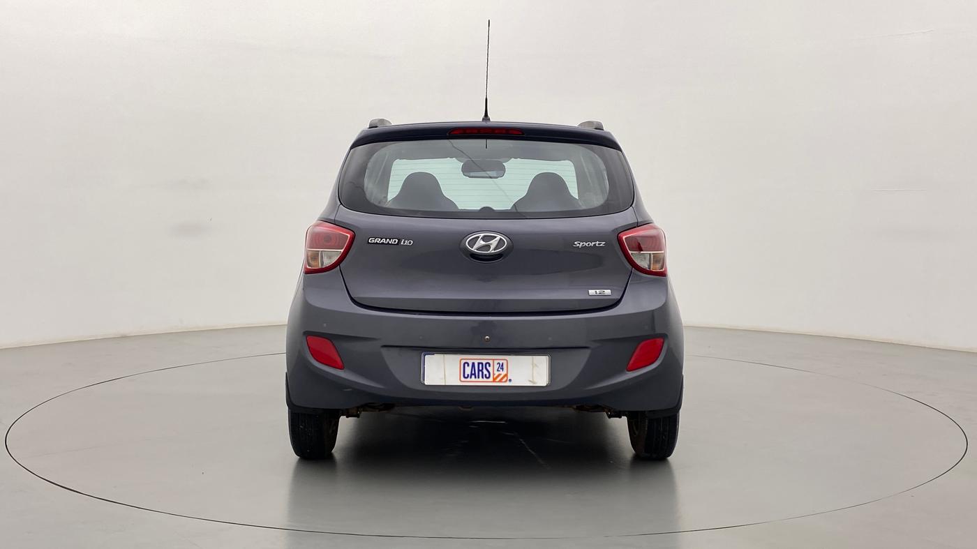 2016 Hyundai Grand i10 SPORTZ 1.2 KAPPA VTVT, Petrol, Manual, 43,675 km, Back/Rear