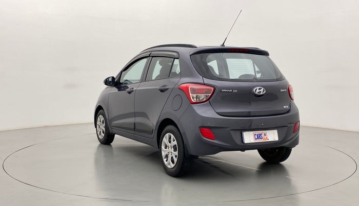2016 Hyundai Grand i10 SPORTZ 1.2 KAPPA VTVT, Petrol, Manual, 43,675 km, Left Back Diagonal