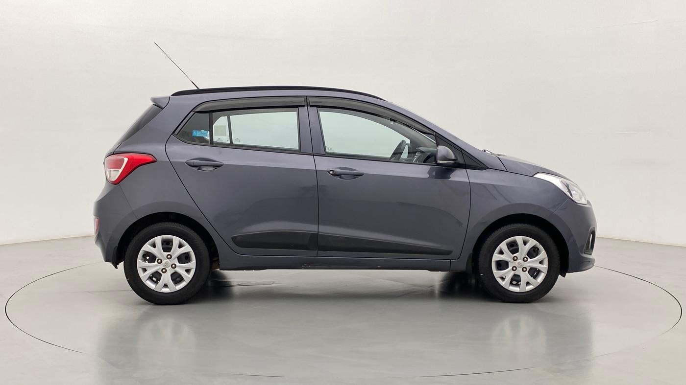 2016 Hyundai Grand i10 SPORTZ 1.2 KAPPA VTVT, Petrol, Manual, 43,675 km, Right Side View