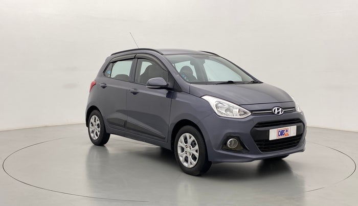 2016 Hyundai Grand i10 SPORTZ 1.2 KAPPA VTVT, Petrol, Manual, 43,675 km, Right Front Diagonal