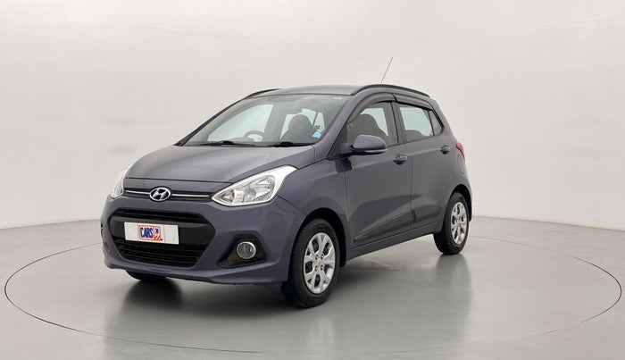 2016 Hyundai Grand i10 SPORTZ 1.2 KAPPA VTVT, Petrol, Manual, 43,675 km, Left Front Diagonal