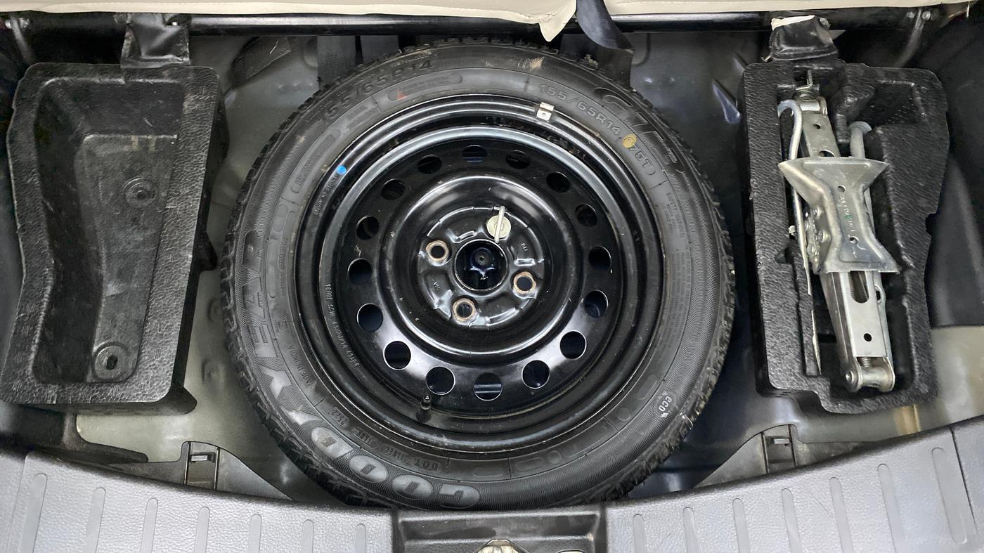 2018 Maruti Wagon R 1.0 VXI, Petrol, Manual, 36,049 km, Spare Tyre