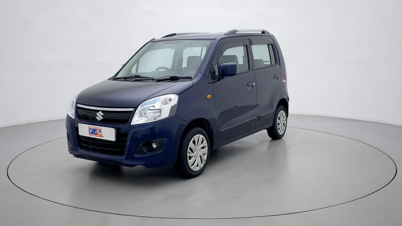 2018 Maruti Wagon R 1.0 VXI, Petrol, Manual, 36,049 km, Left Front Diagonal