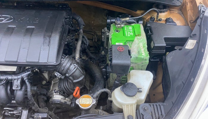 2014 Hyundai Grand i10 ASTA AT 1.2 KAPPA VTVT, Petrol, Automatic, 48,032 km, Engine View - Left