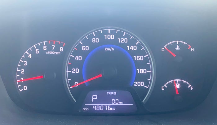 2014 Hyundai Grand i10 ASTA AT 1.2 KAPPA VTVT, Petrol, Automatic, 48,032 km, Odometer Image