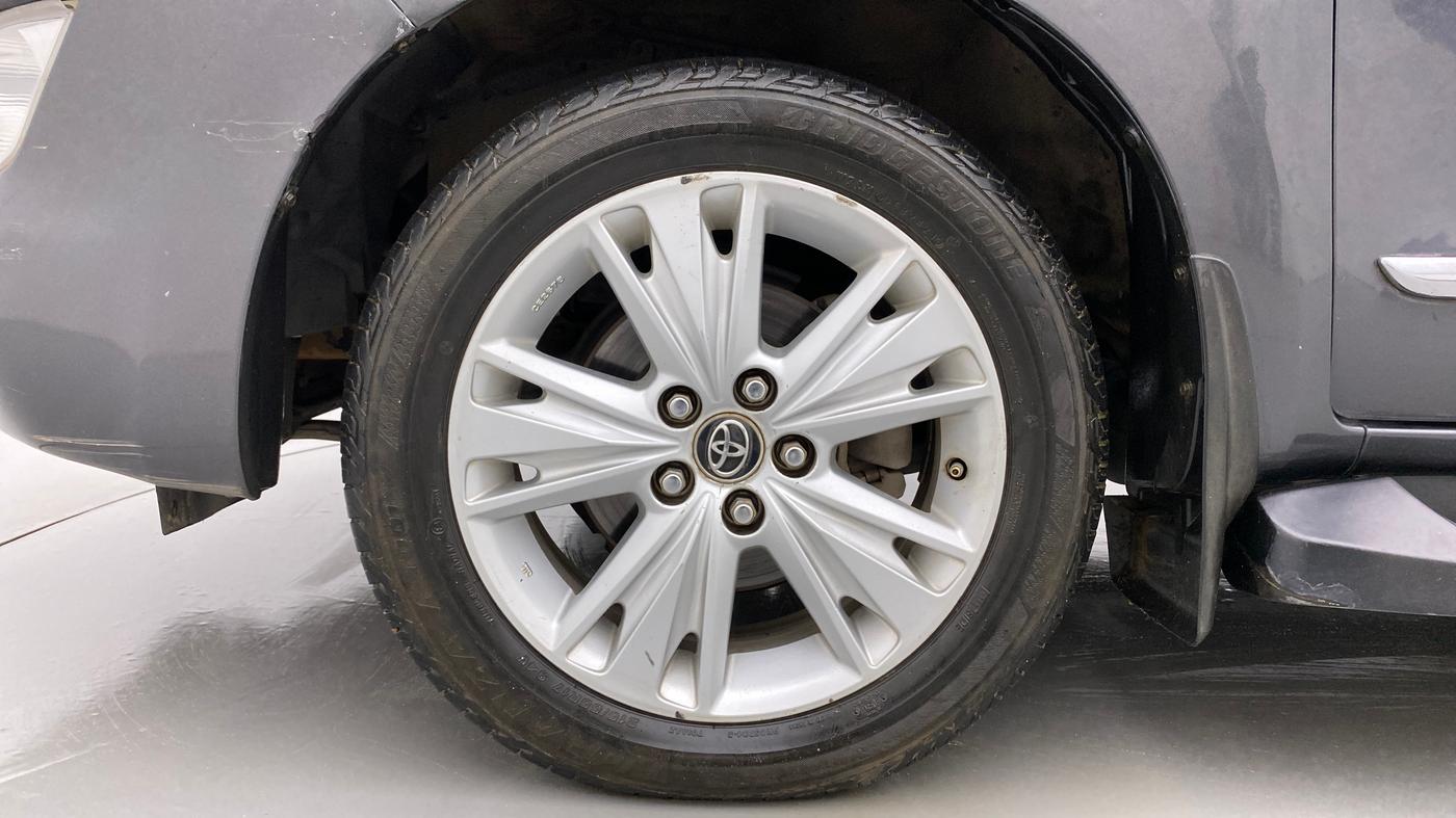 2018 Toyota Innova Crysta 2.4 ZX 7 STR, Diesel, Manual, 93,765 km, Left Front Wheel