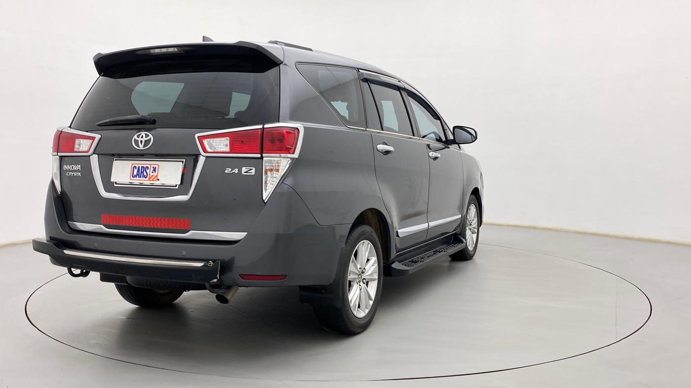2018 Toyota Innova Crysta 2.4 ZX 7 STR, Diesel, Manual, 93,765 km, Right Back Diagonal