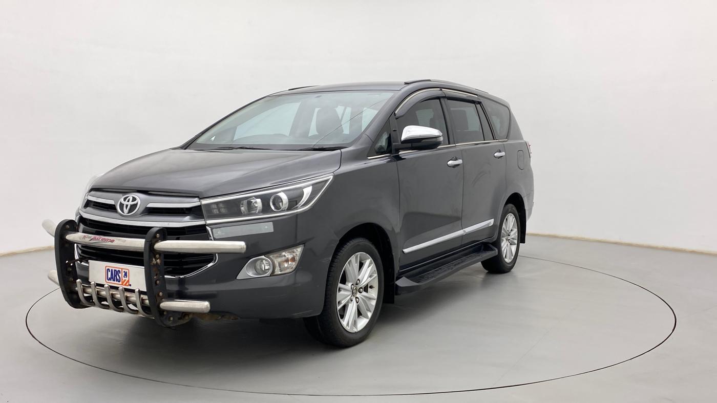 2018 Toyota Innova Crysta 2.4 ZX 7 STR, Diesel, Manual, 93,765 km, Left Front Diagonal