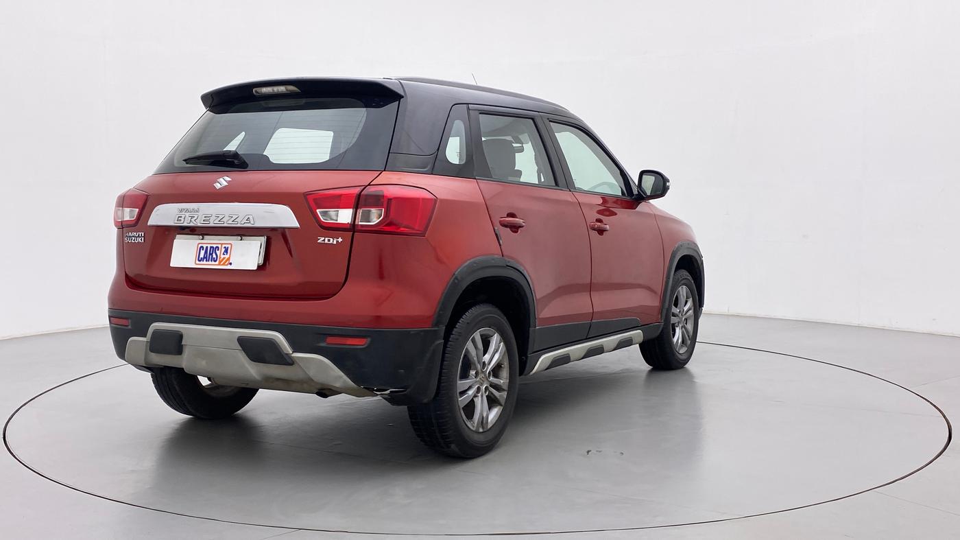 2016 Maruti Vitara Brezza ZDI PLUS DUAL TONE, Diesel, Manual, 71,935 km, Right Back Diagonal