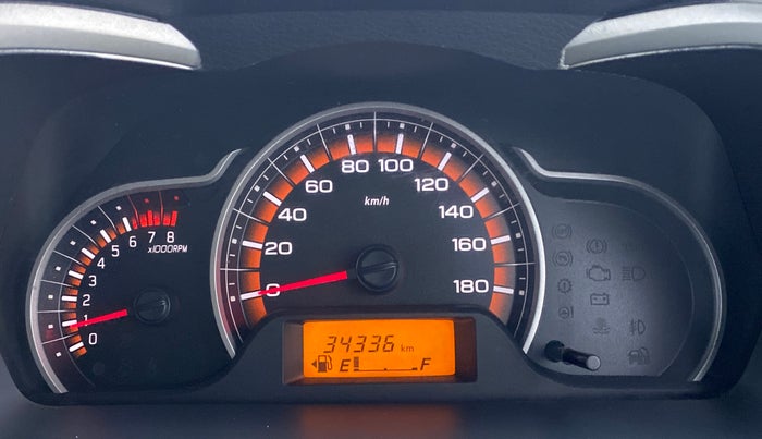 2014 Maruti Alto K10 VXI P, Petrol, Manual, 34,371 km, Odometer Image