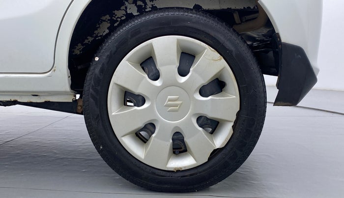 2014 Maruti Alto K10 VXI P, Petrol, Manual, 34,371 km, Left Rear Wheel