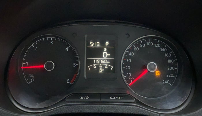 2018 Volkswagen Ameo HIGHLINE PLUS 1.5L AT 16 ALLOY, Diesel, Automatic, 1,19,750 km, Odometer Image