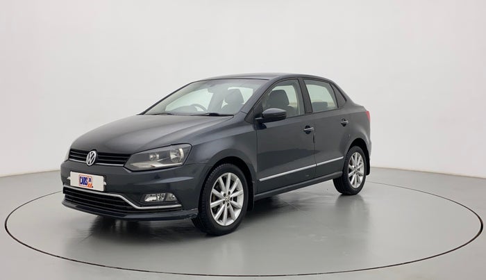 2018 Volkswagen Ameo HIGHLINE PLUS 1.5L AT 16 ALLOY, Diesel, Automatic, 1,19,750 km, Left Front Diagonal