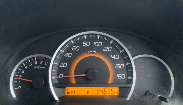2014 Maruti Wagon R 1.0 VXI, Petrol, Manual, 54,615 km, Odometer Image