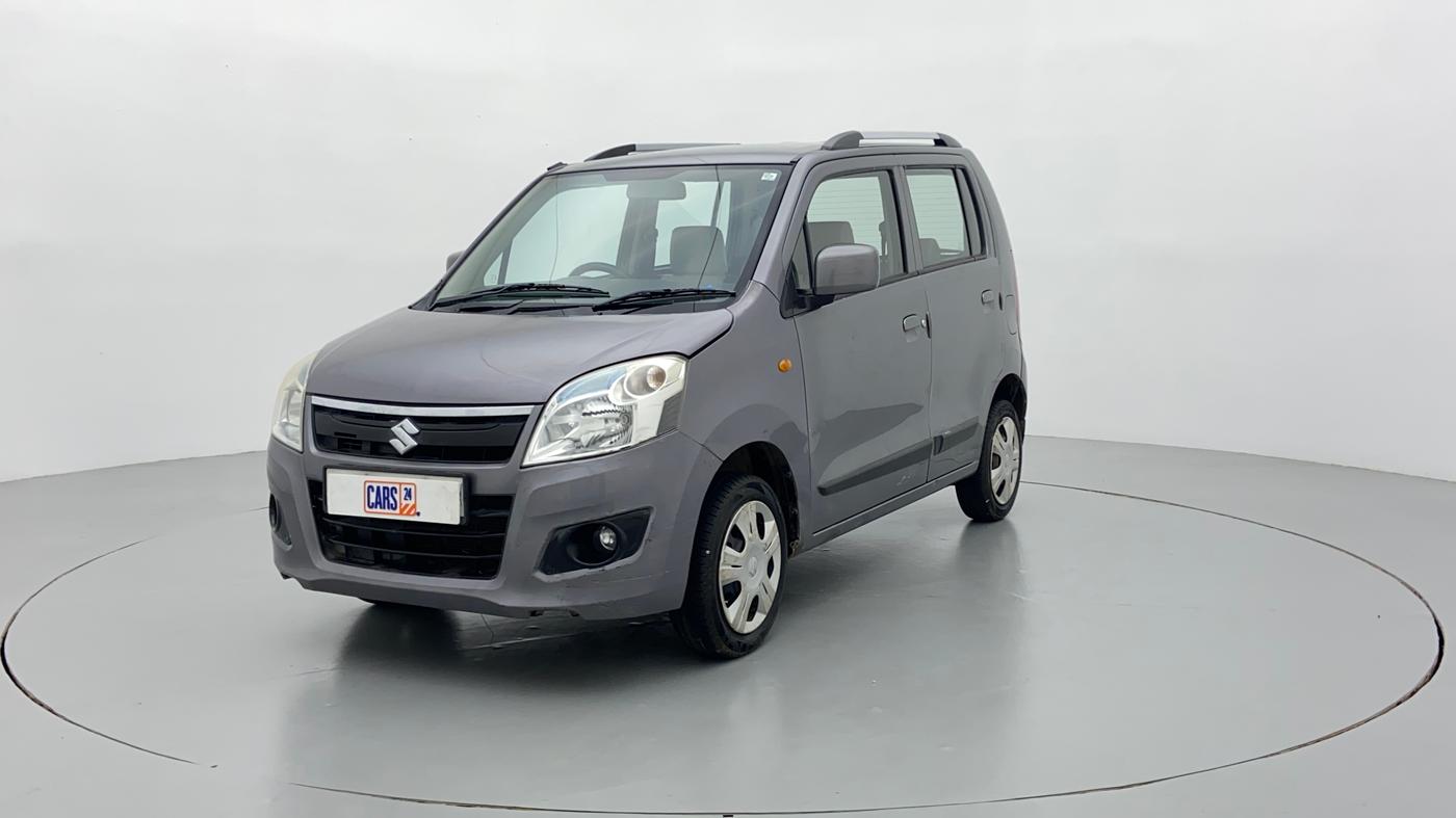 2014 Maruti Wagon R 1.0 VXI, Petrol, Manual, 54,615 km, Left Front Diagonal