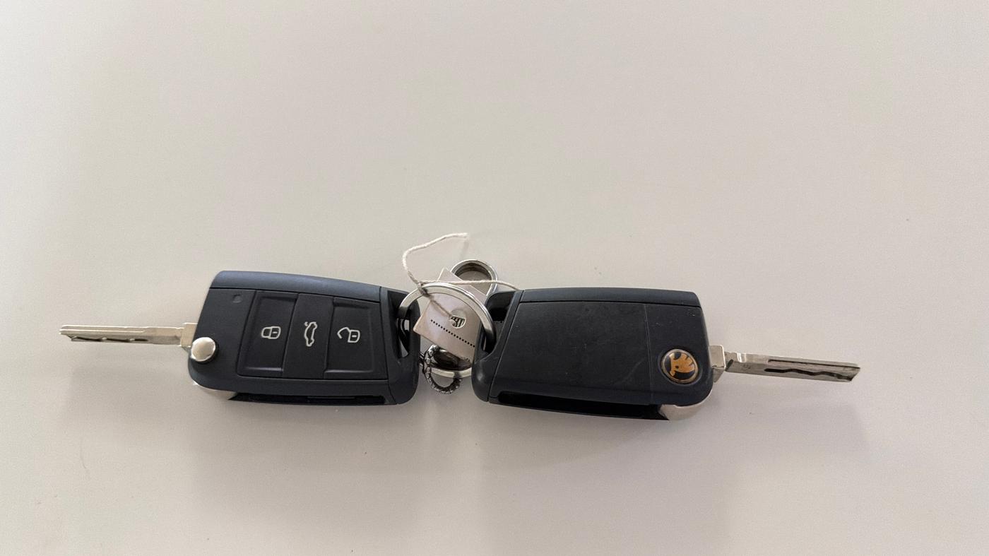 2022 Skoda KUSHAQ ACTIVE 1.0L TSI MT, Petrol, Manual, 48,288 km, Key Close Up