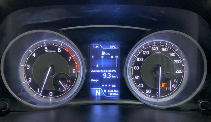 2020 Maruti Dzire ZXI Plus AMT, Petrol, Automatic, 12,106 km, Odometer Image