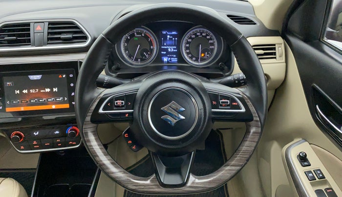 2020 Maruti Dzire ZXI Plus AMT, Petrol, Automatic, 12,106 km, Steering Wheel Close Up