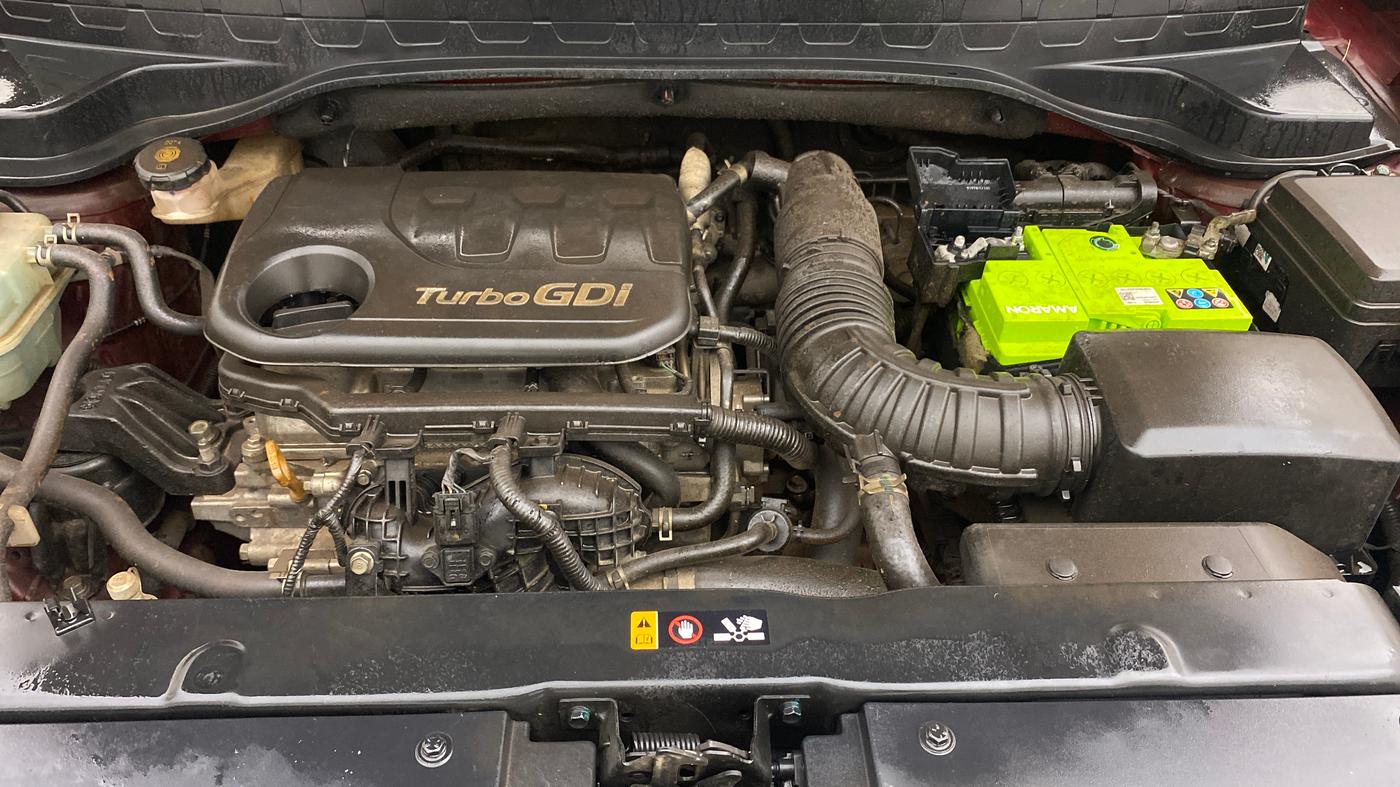 2020 KIA SONET GTX PLUS 1.0 DCT DUAL TONE, Petrol, Automatic, 65,337 km, Engine View