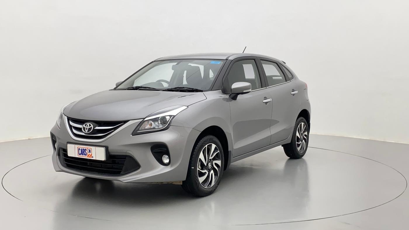 2021 Toyota Glanza G MT PETROL, Petrol, Manual, 5,027 km, Left Front Diagonal