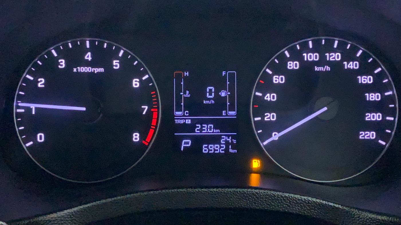 2019 Hyundai Creta SX AT 1.6 PETROL, Petrol, Automatic, 70,051 km, Odometer Image
