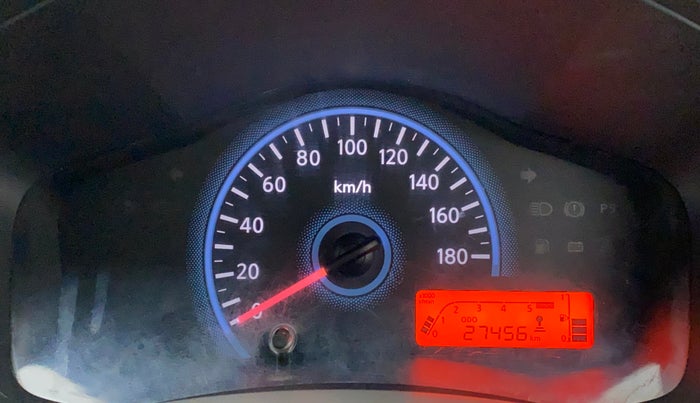 2016 Datsun Redi Go T (O), Petrol, Manual, 27,455 km, Odometer Image