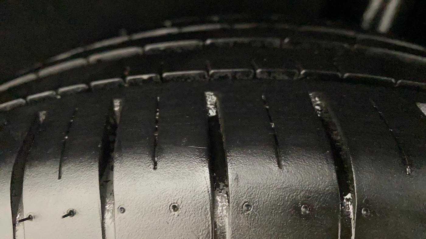 2021 Maruti Baleno ZETA CVT PETROL 1.2, Petrol, Automatic, 7,279 km, Left Rear Tyre Tread