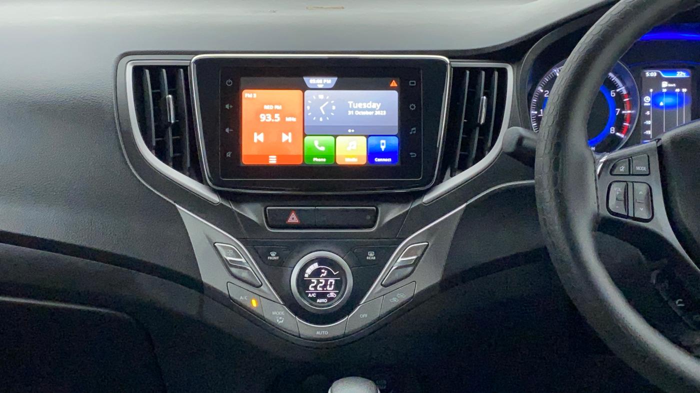 2021 Maruti Baleno ZETA CVT PETROL 1.2, Petrol, Automatic, 7,279 km, Air Conditioner