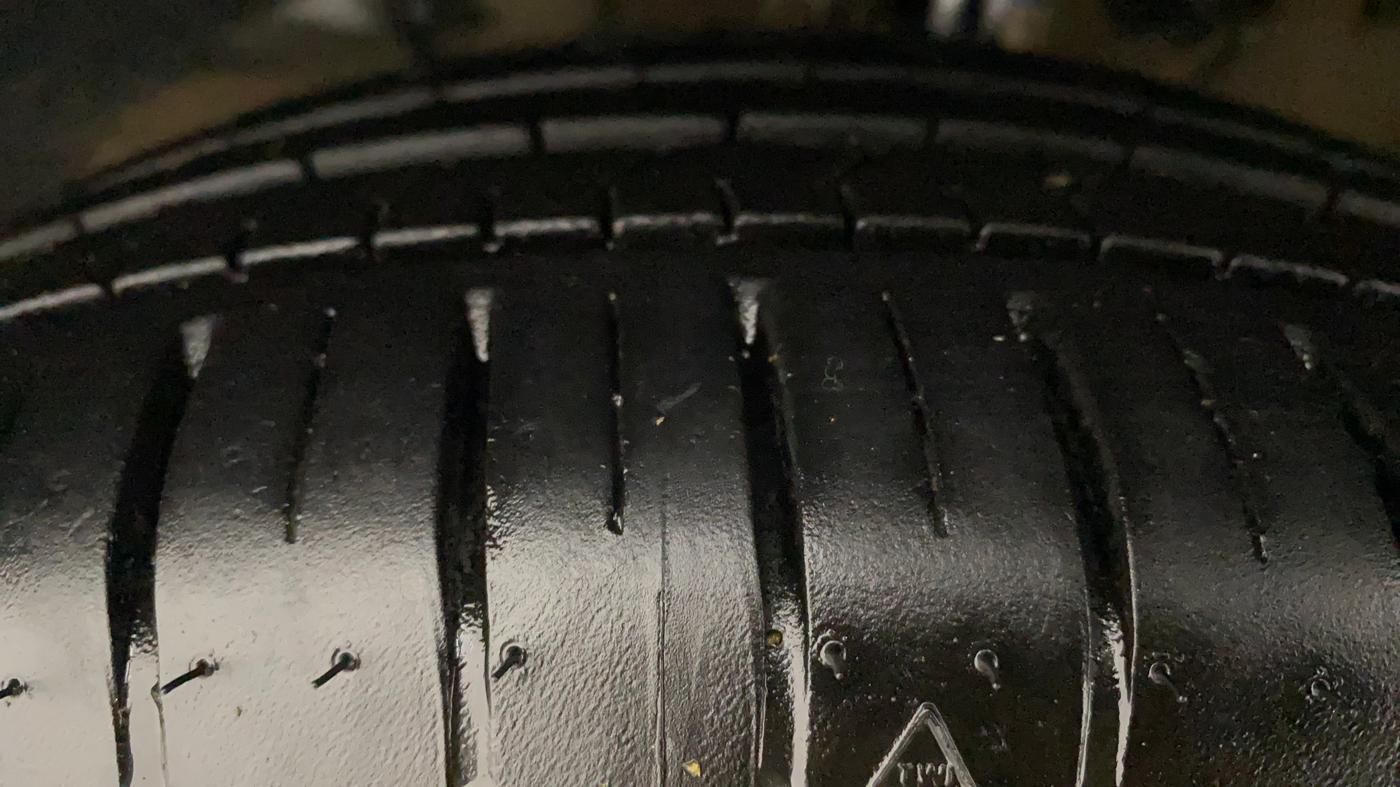 2021 Maruti Baleno ZETA CVT PETROL 1.2, Petrol, Automatic, 7,279 km, Left Front Tyre Tread