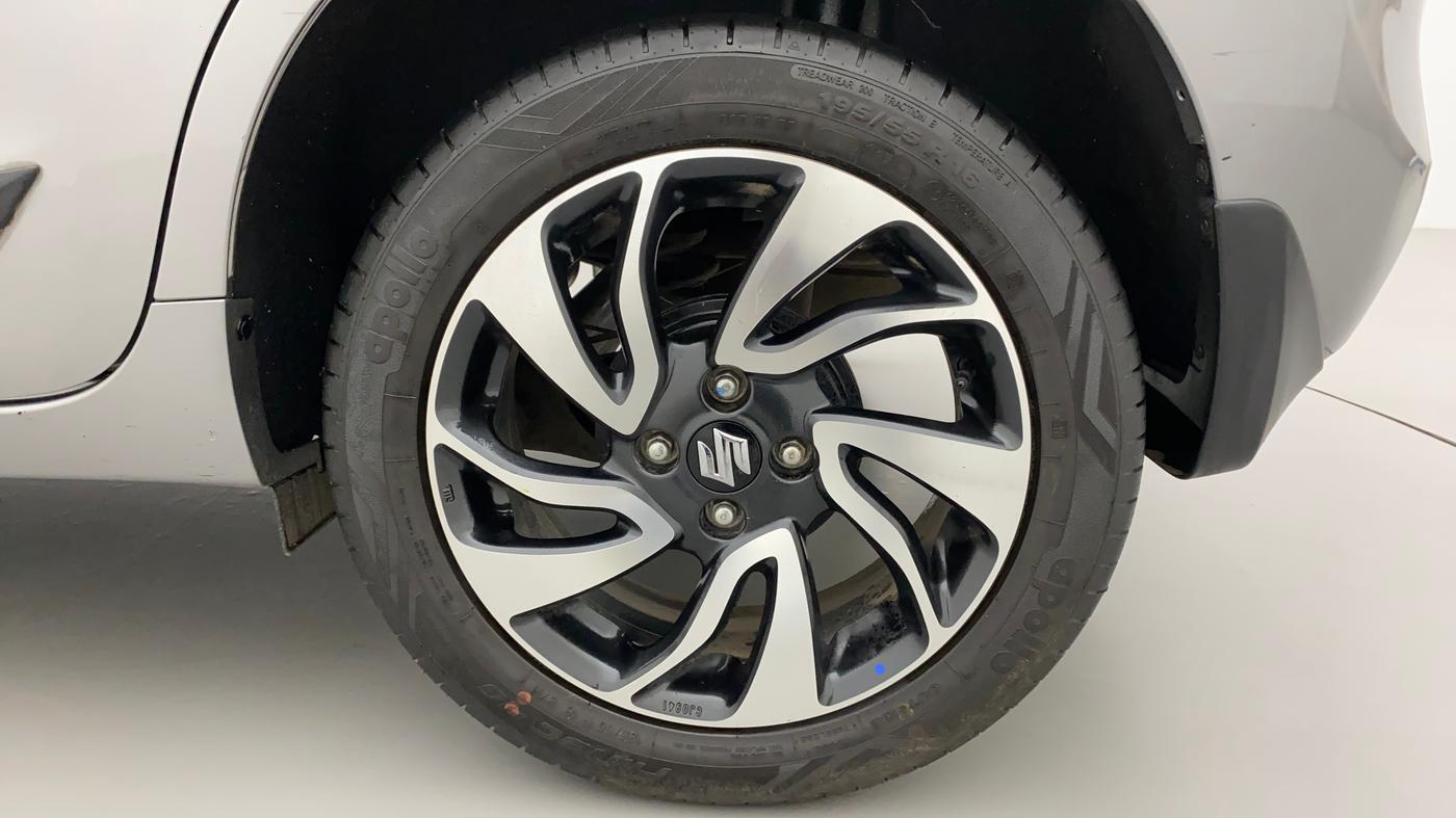 2021 Maruti Baleno ZETA CVT PETROL 1.2, Petrol, Automatic, 7,279 km, Left Rear Wheel