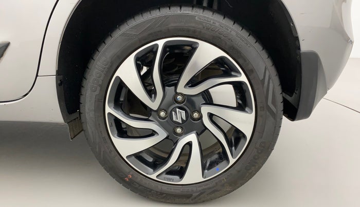2021 Maruti Baleno ZETA CVT PETROL 1.2, Petrol, Automatic, 7,279 km, Left Rear Wheel
