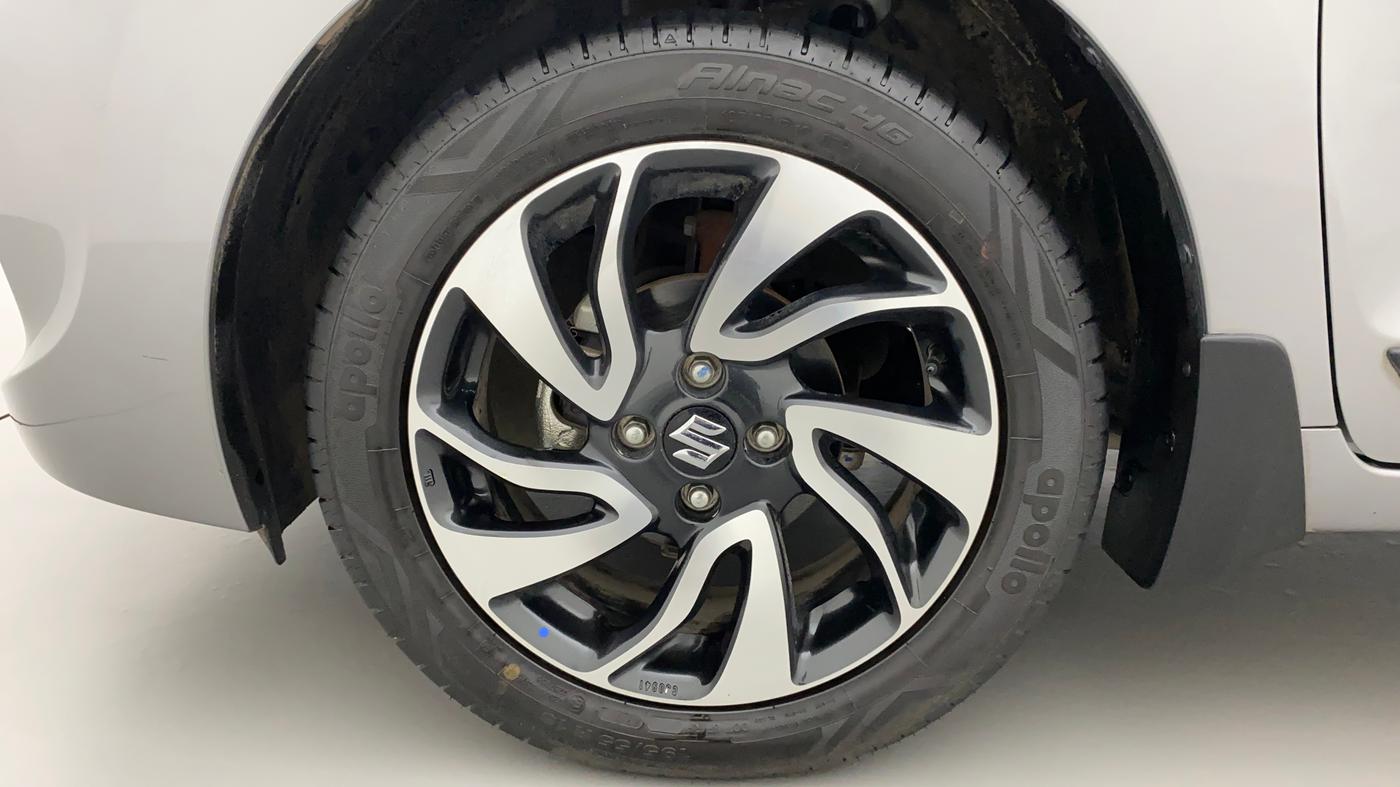 2021 Maruti Baleno ZETA CVT PETROL 1.2, Petrol, Automatic, 7,279 km, Left Front Wheel