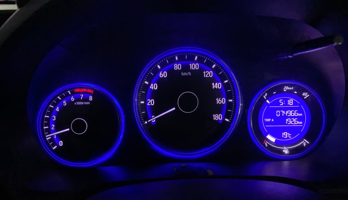 2016 Honda Amaze 1.2L I-VTEC SX, Petrol, Manual, 74,908 km, Odometer Image