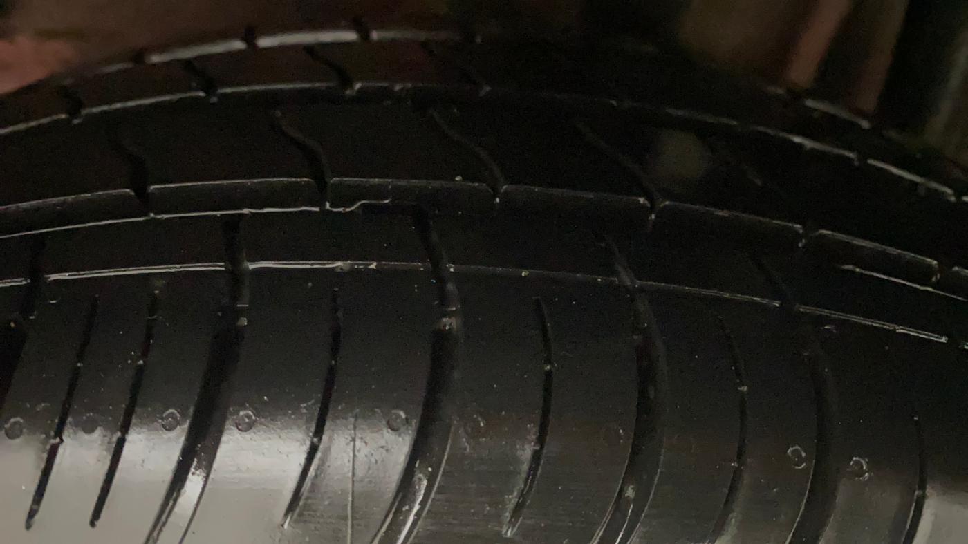 2023 Tata Tiago XT (O) PETROL, Petrol, Manual, 1,632 km, Left Rear Tyre Tread
